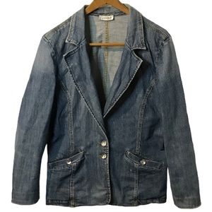 ST.JOHN SPORT VINTAGE JEAN JACKET